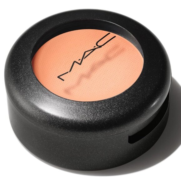 MAC Cosmetics Powder* Kiss Soft Matte Eyeshadow ~Samoa Silk (Coral) NIB 1.9g $35 - Picture 2 of 9